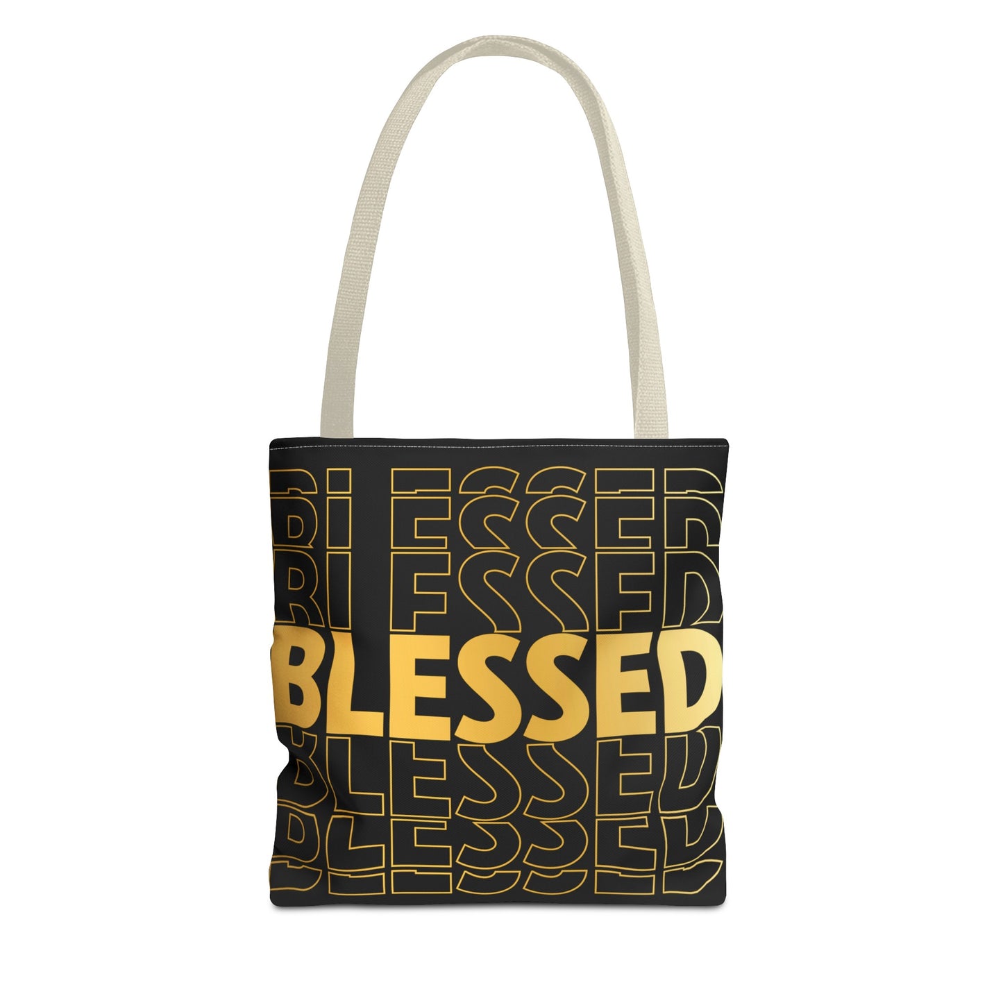 Blessed to Infinity Tote Bag (AOP)