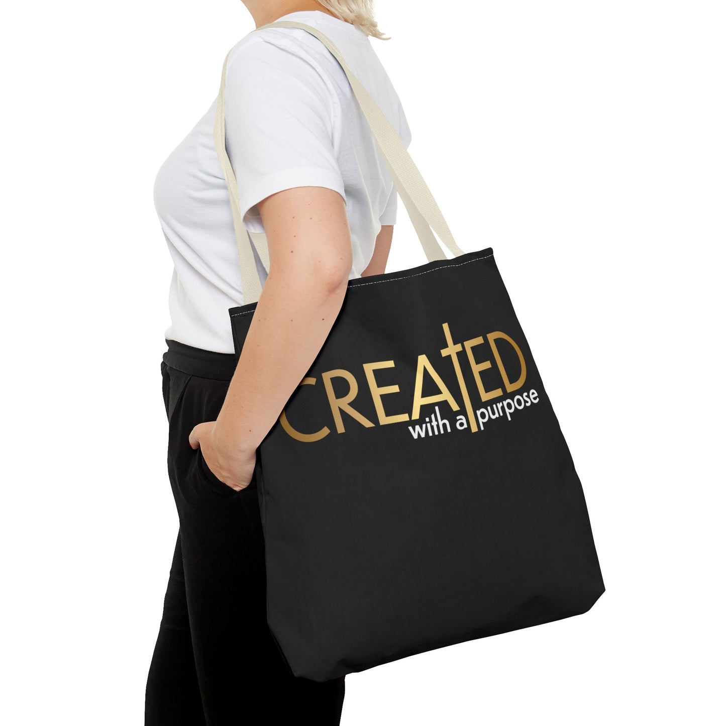 Created with a Purpose Tote Bag (AOP)