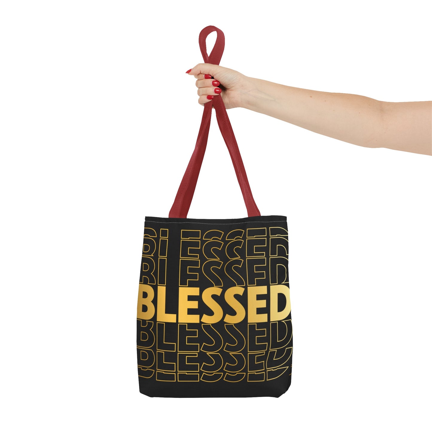 Blessed to Infinity Tote Bag (AOP)
