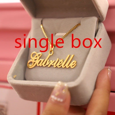 Personalize Cursive Custom Name Necklace