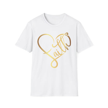 Faith Heart Unisex Softstyle T-Shirt