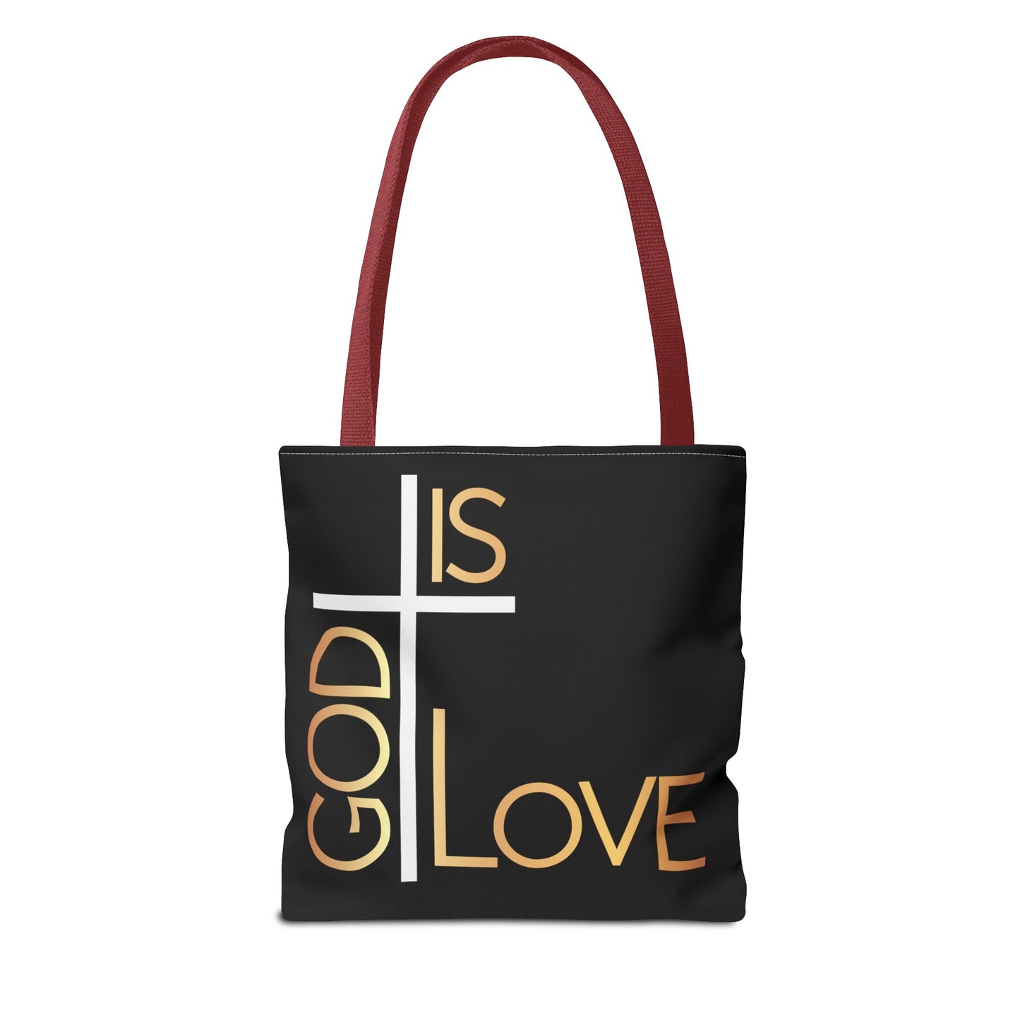 God Is Love Tote Bag (AOP)