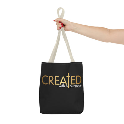 Created with a Purpose Tote Bag (AOP)