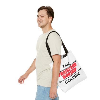 The Praise and Worship Cousin Tote Bag (AOP)