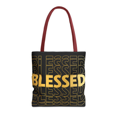 Blessed to Infinity Tote Bag (AOP)