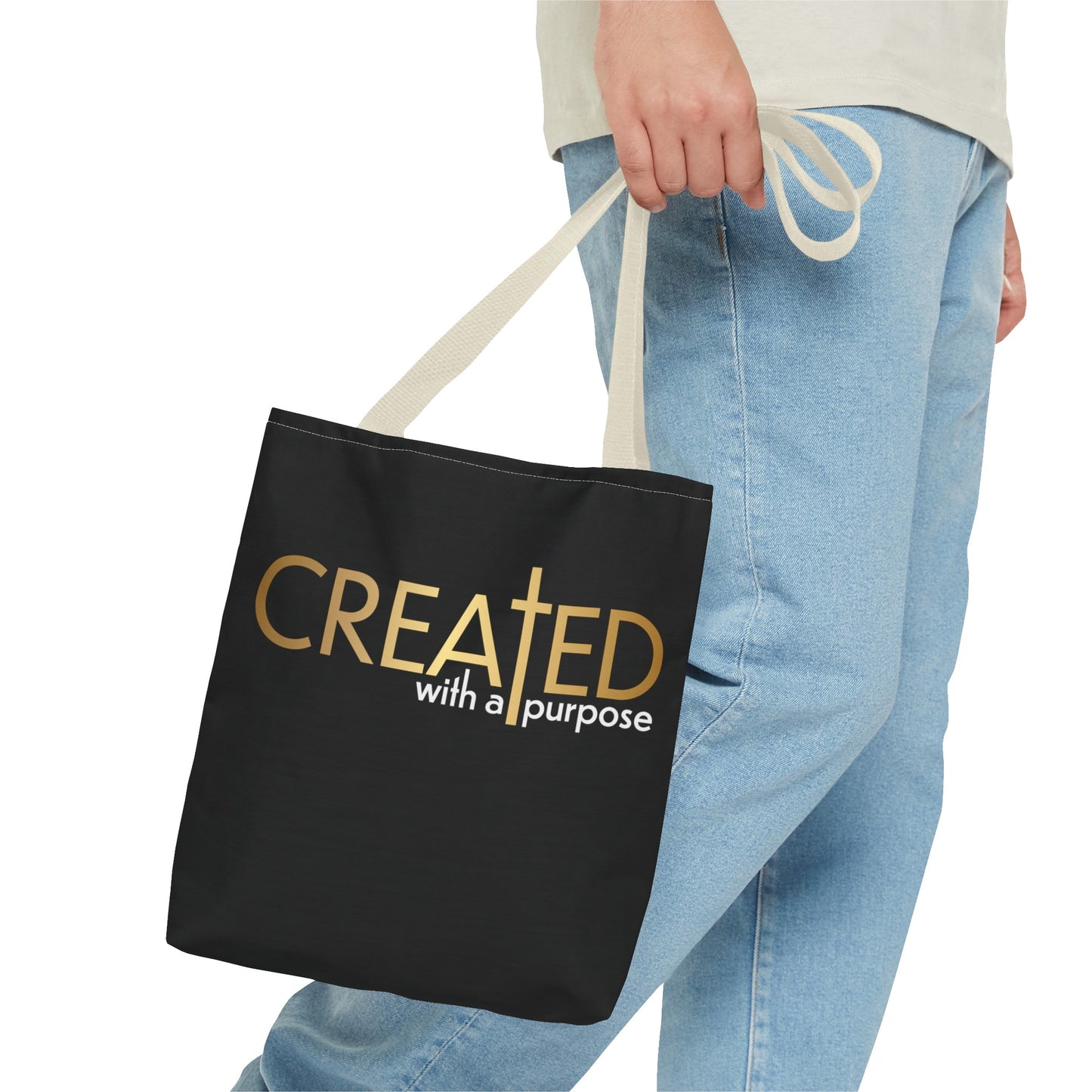 Created with a Purpose Tote Bag (AOP)