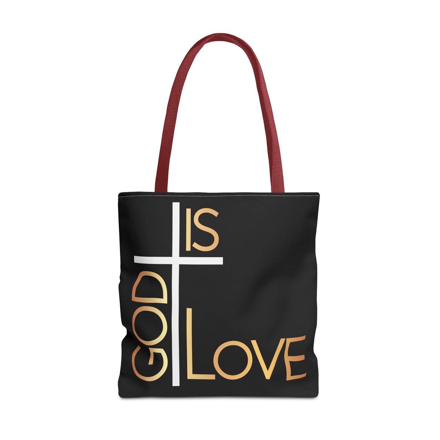 God Is Love Tote Bag (AOP)