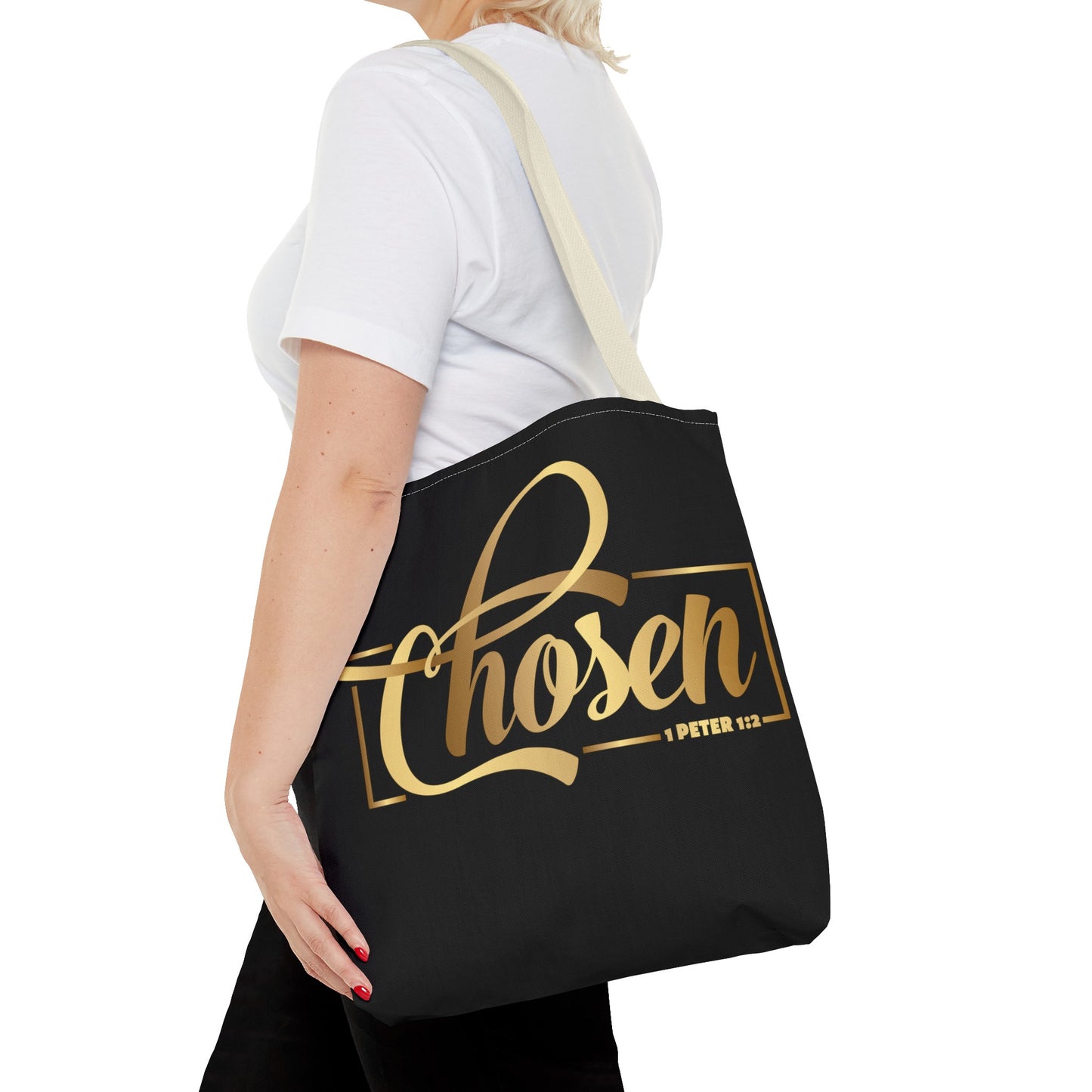 Chosen Christian Tote Bag (AOP)