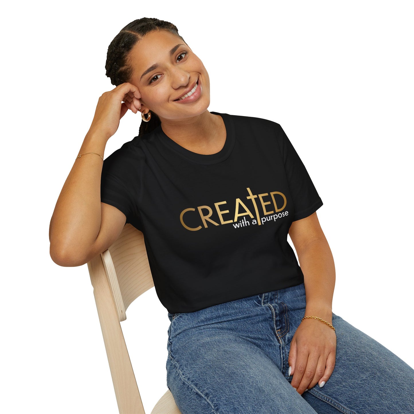 Created With a Purpose Unisex Softstyle T-Shirt