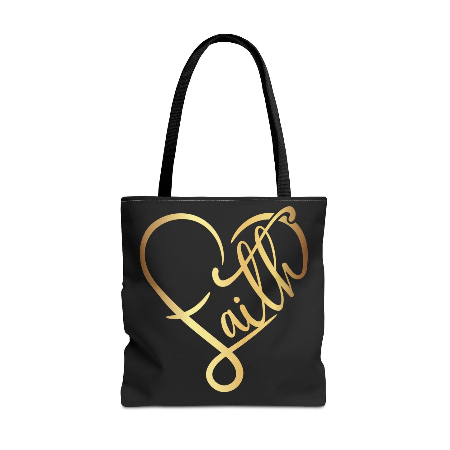 Faith Heart Tote Bag (AOP)