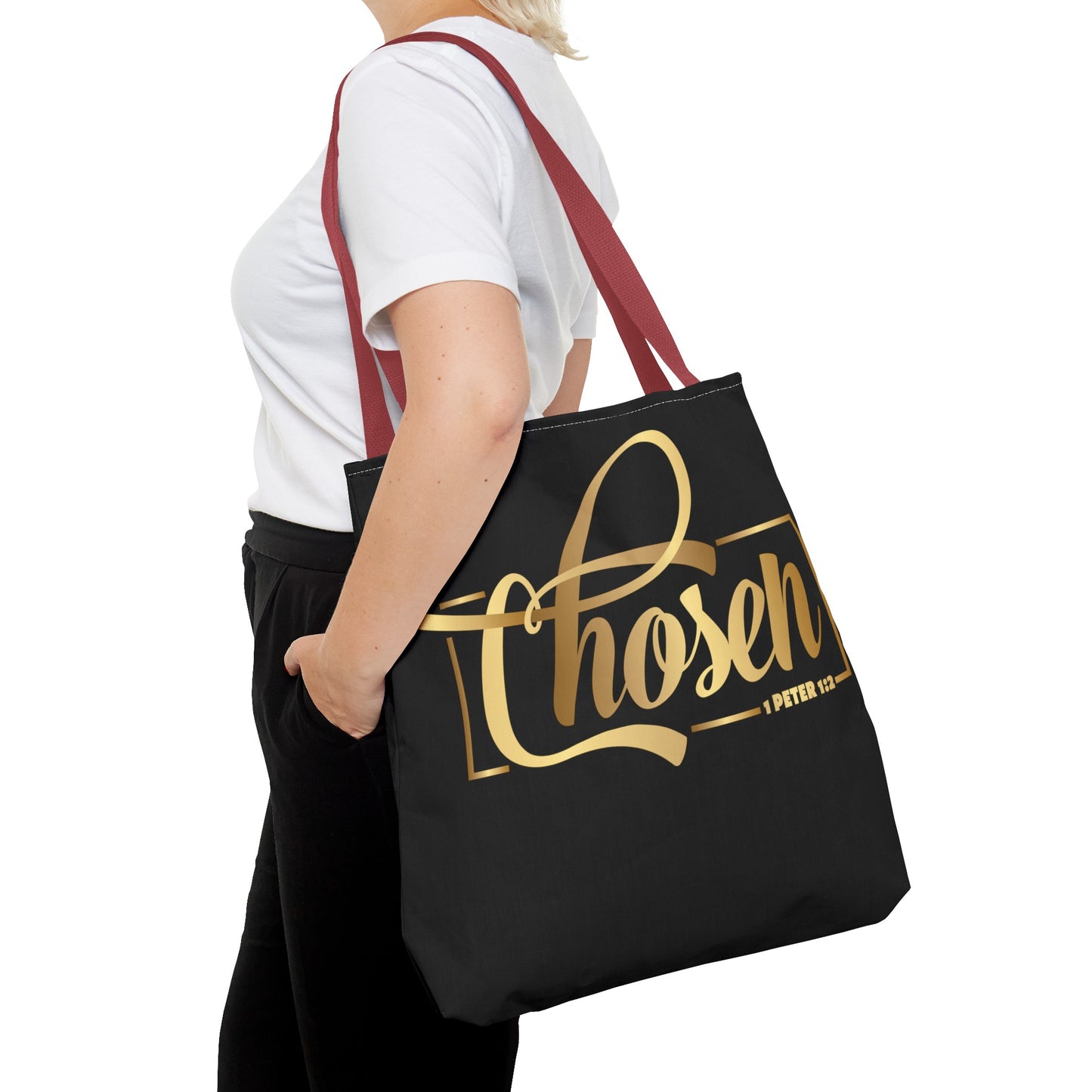 Chosen Christian Tote Bag (AOP)