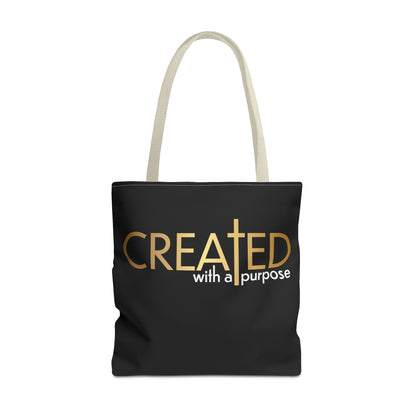 Created with a Purpose Tote Bag (AOP)