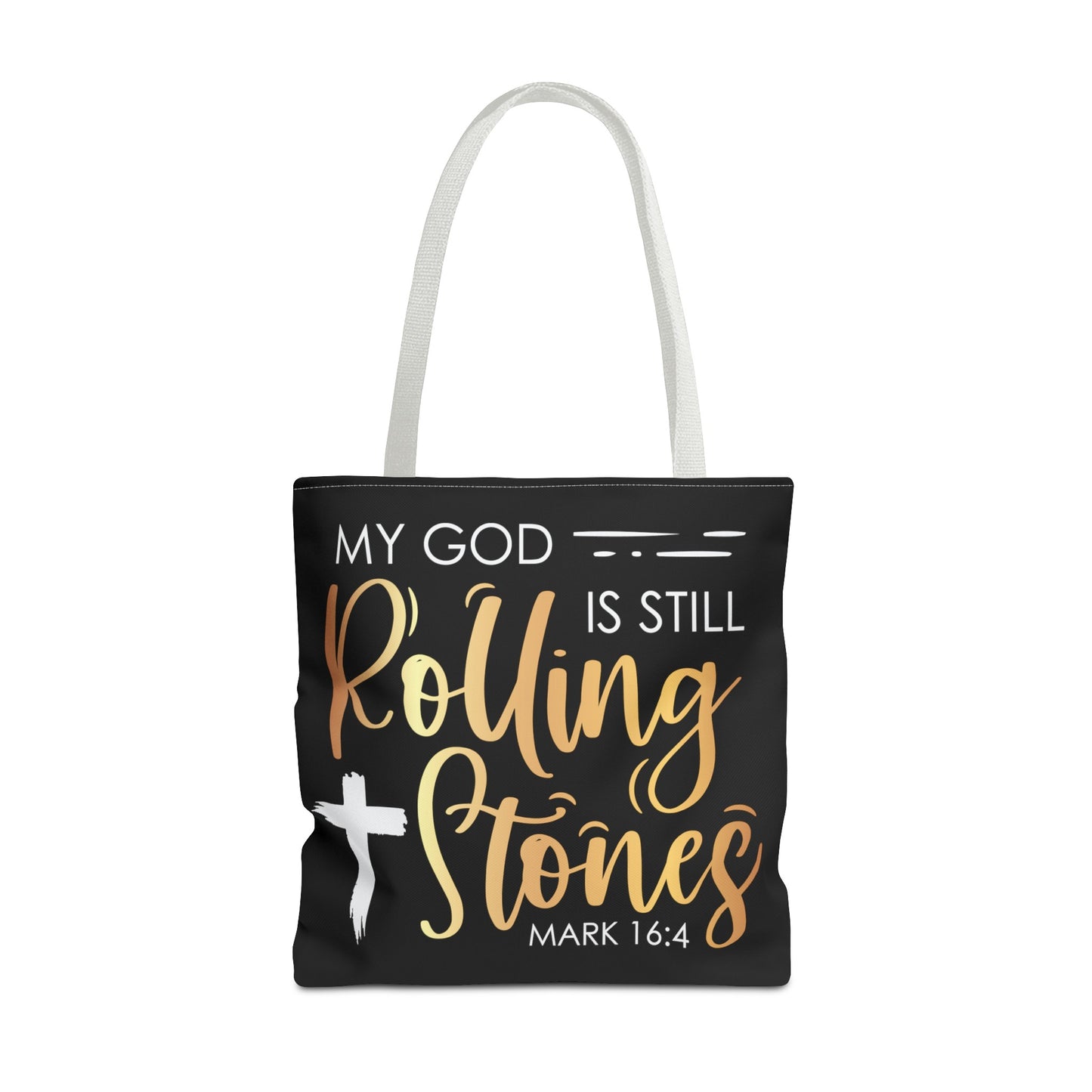 My God is Still Rolling Stones Tote Bag (AOP)