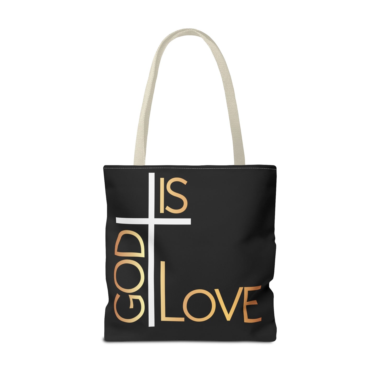 God Is Love Tote Bag (AOP)