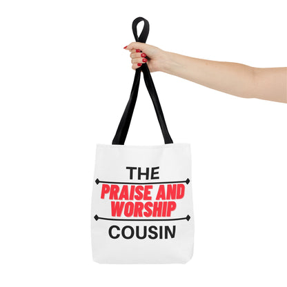 The Praise and Worship Cousin Tote Bag (AOP)