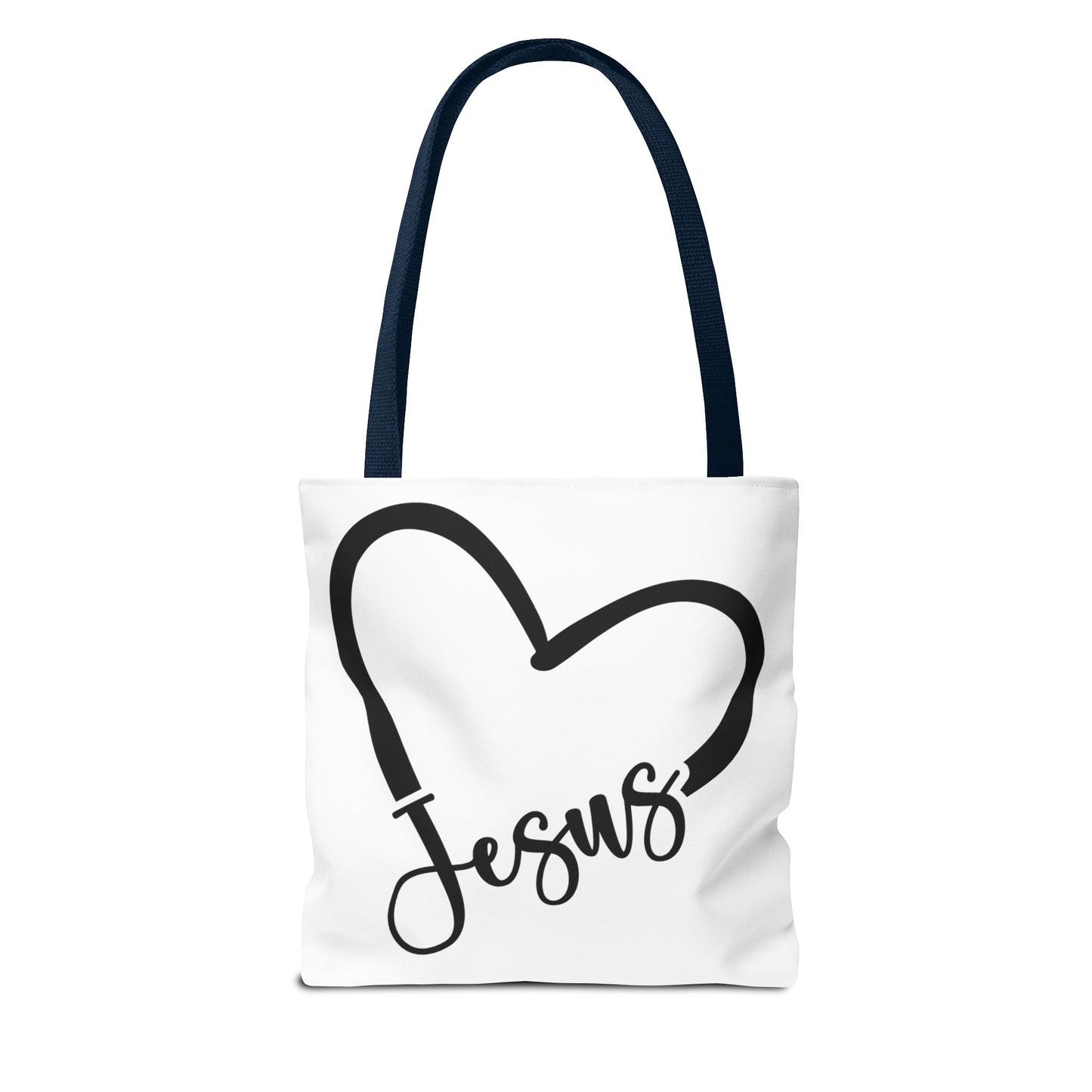 Jesus Heart Tote Bag (AOP)