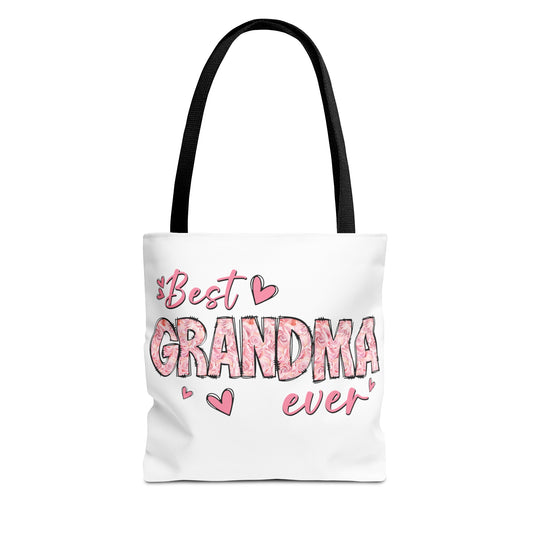 Best Grandma Tote Bag (AOP)