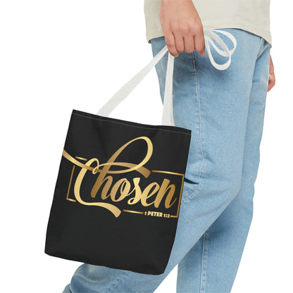 Chosen Christian Tote Bag (AOP)