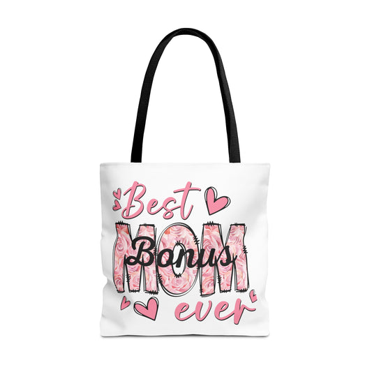 Bonus Mom Tote Bag (AOP)