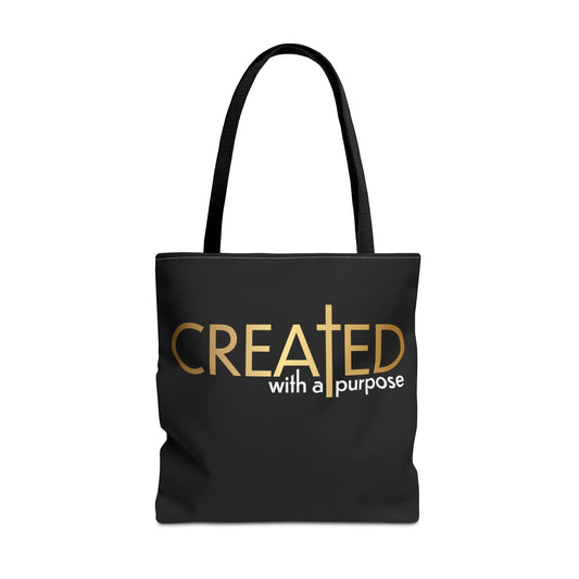 Created with a Purpose Tote Bag (AOP)