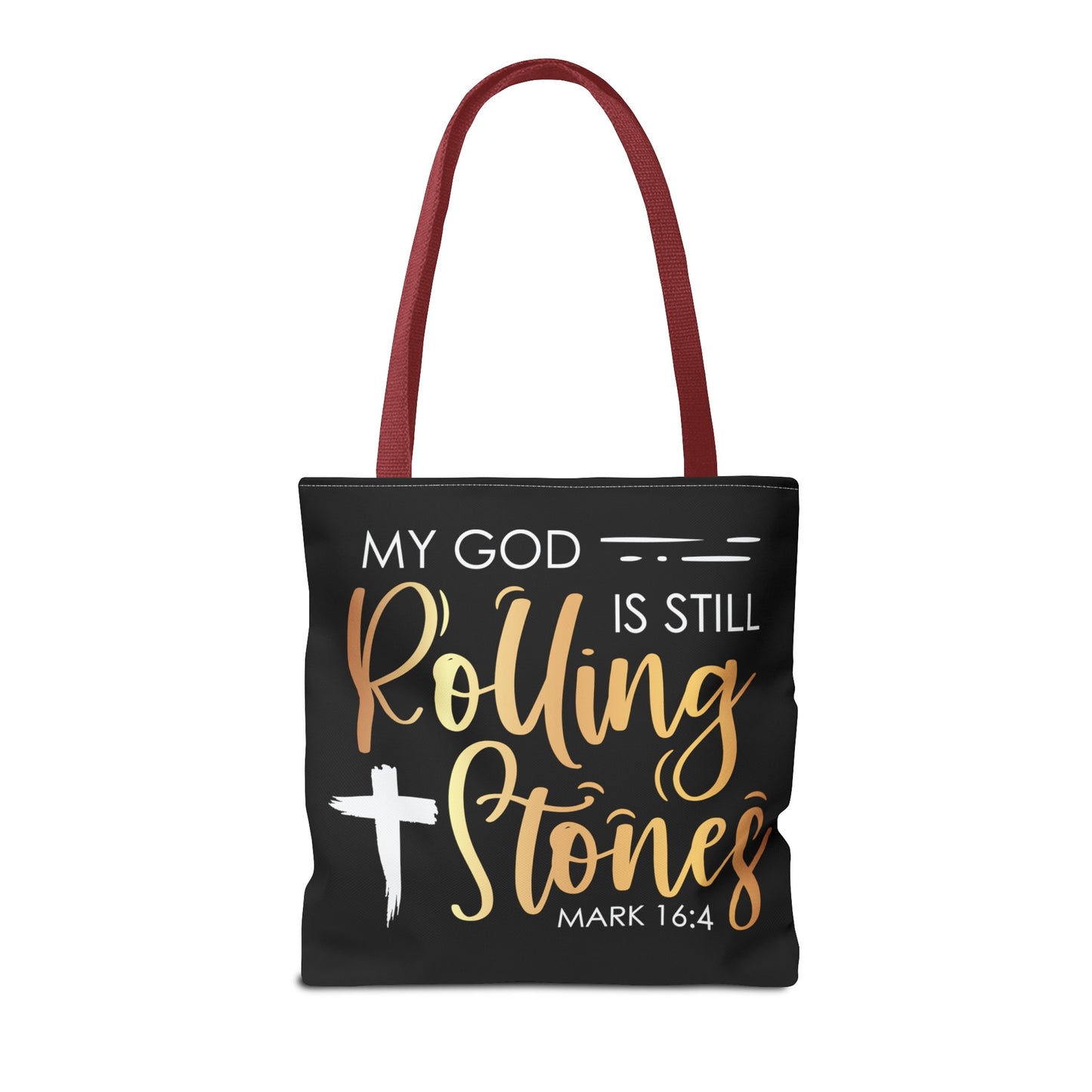 My God is Still Rolling Stones Tote Bag (AOP)