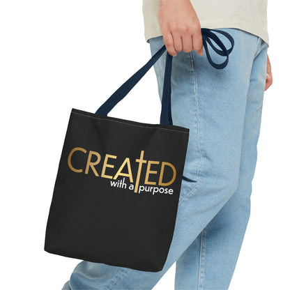 Created with a Purpose Tote Bag (AOP)