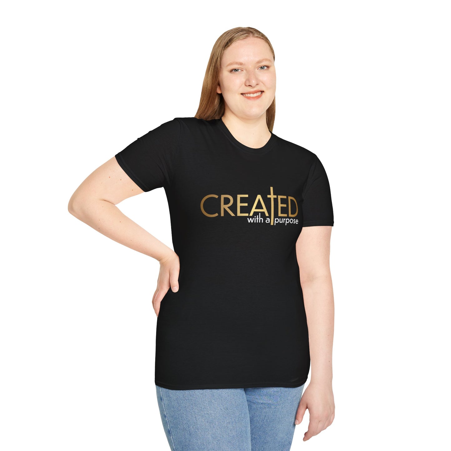 Created With a Purpose Unisex Softstyle T-Shirt