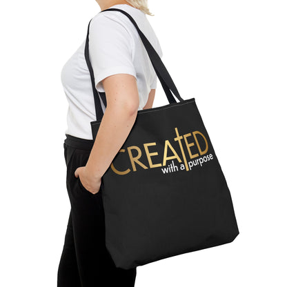 Created with a Purpose Tote Bag (AOP)