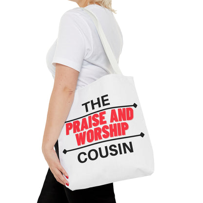 The Praise and Worship Cousin Tote Bag (AOP)