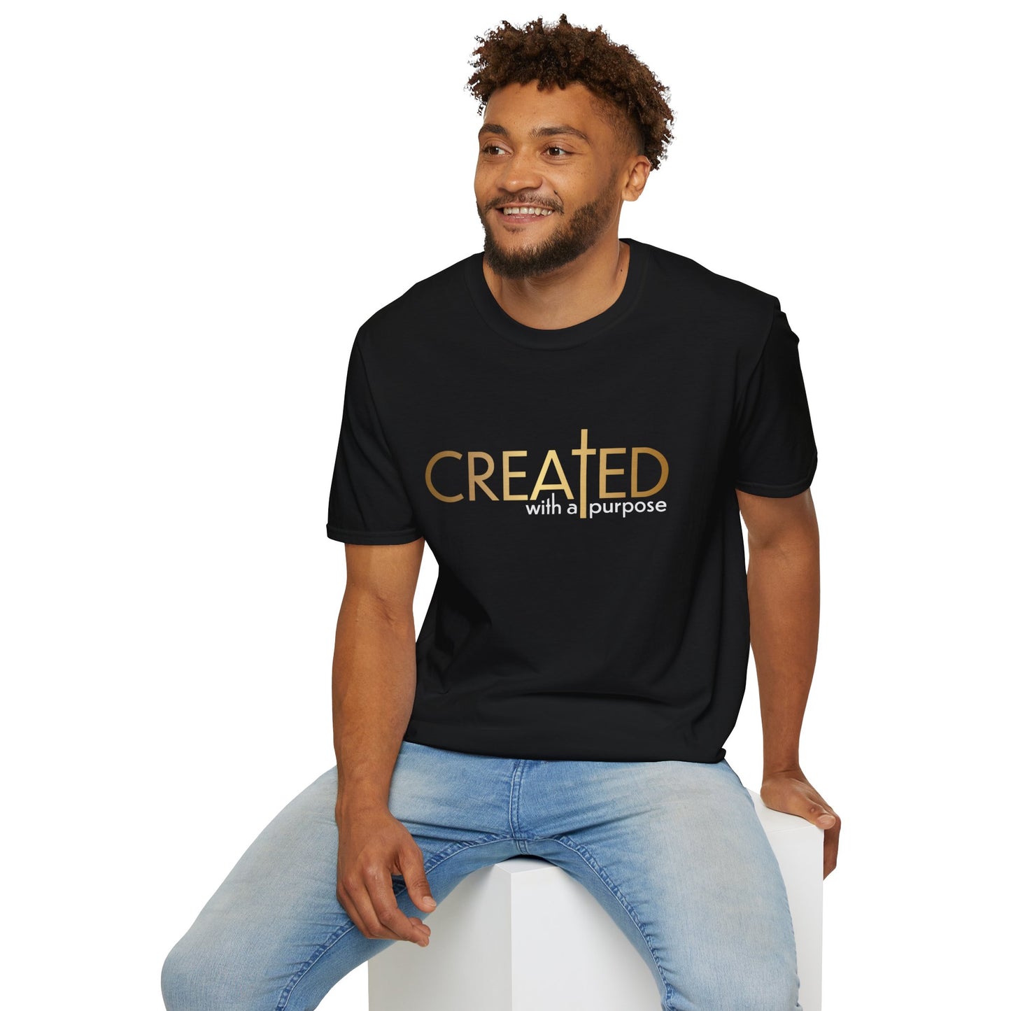 Created With a Purpose Unisex Softstyle T-Shirt