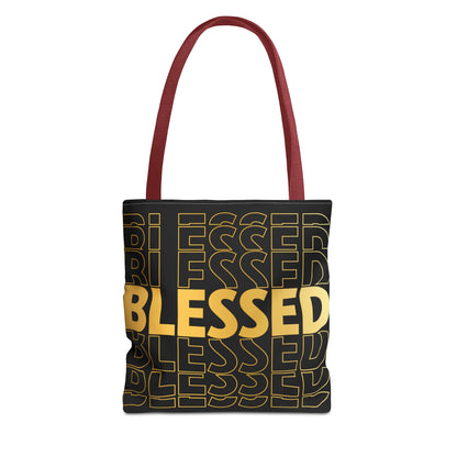 Blessed to Infinity Tote Bag (AOP)