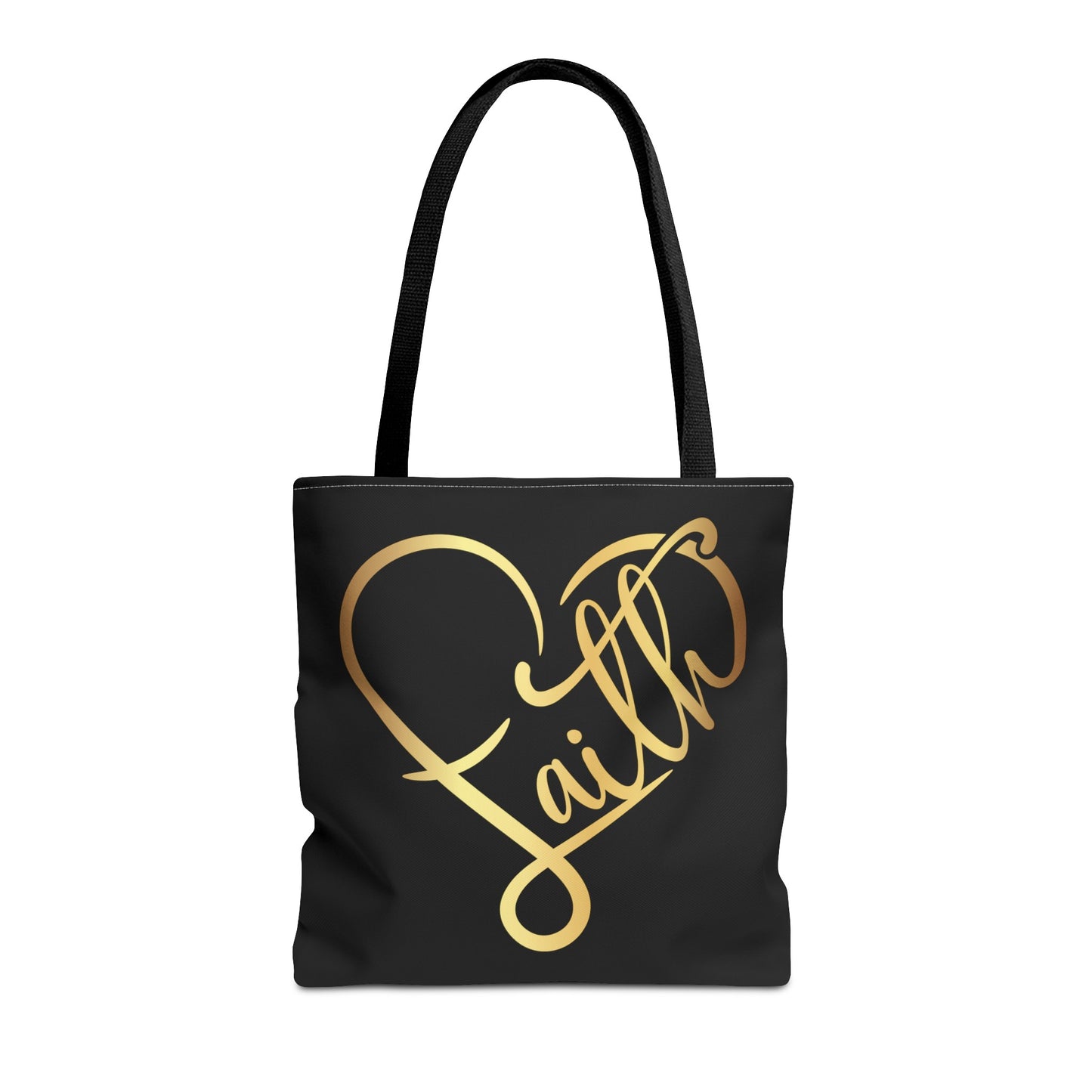 Faith Heart Tote Bag (AOP)