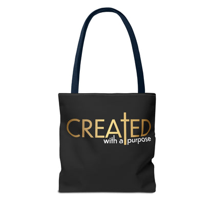 Created with a Purpose Tote Bag (AOP)