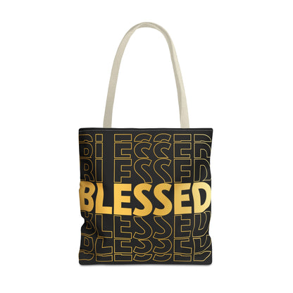 Blessed to Infinity Tote Bag (AOP)