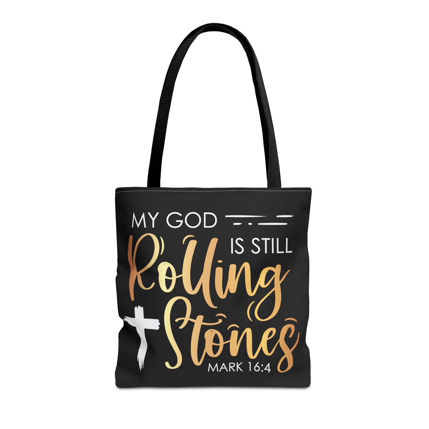 My God is Still Rolling Stones Tote Bag (AOP)