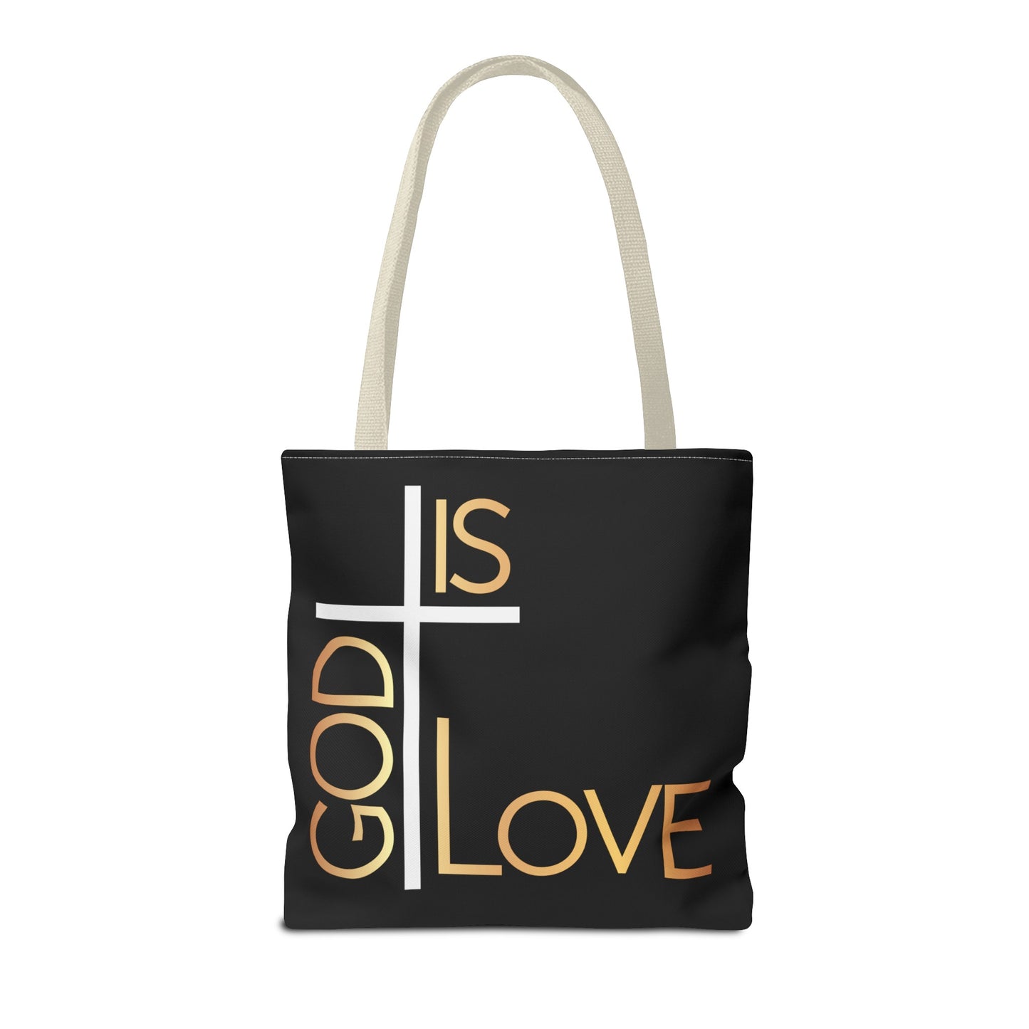 God Is Love Tote Bag (AOP)