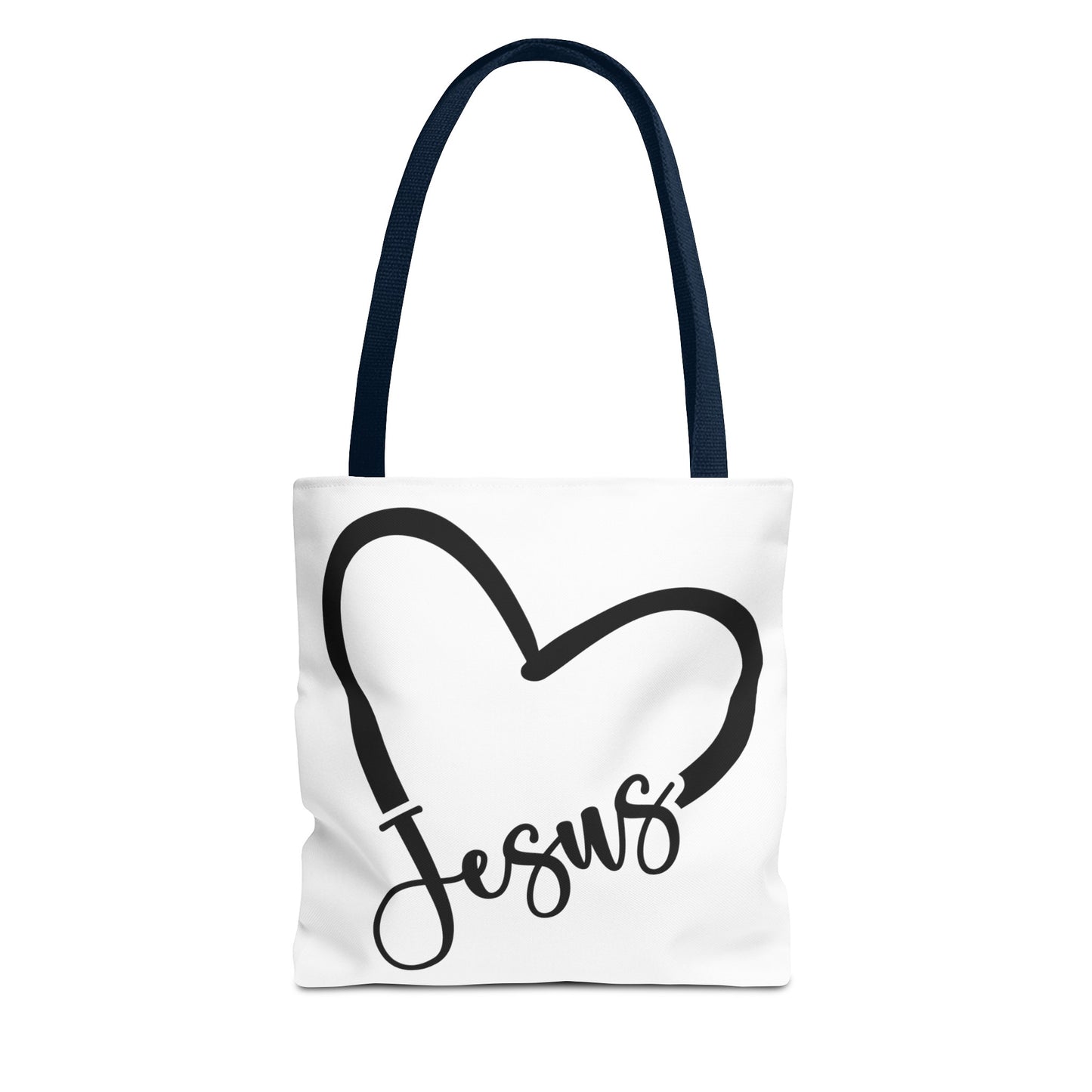 Jesus Heart Tote Bag (AOP)