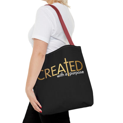 Created with a Purpose Tote Bag (AOP)