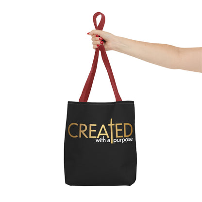 Created with a Purpose Tote Bag (AOP)