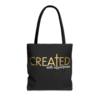 Created with a Purpose Tote Bag (AOP)