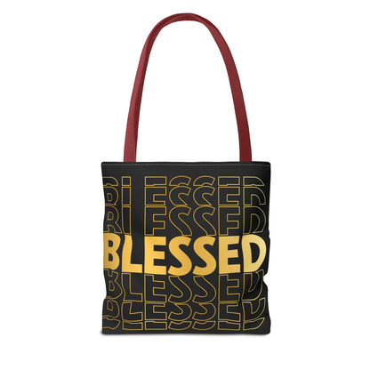 Blessed to Infinity Tote Bag (AOP)