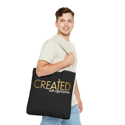 Created with a Purpose Tote Bag (AOP)