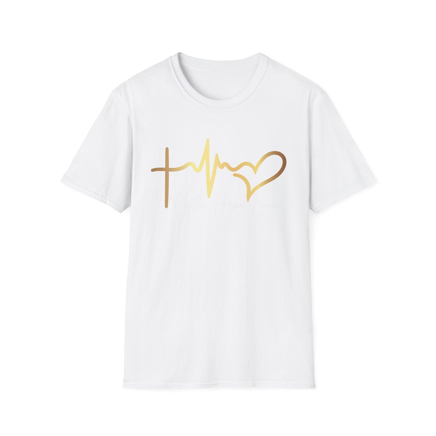 Faith Love Hope Life Line Unisex Soft style T-Shirt